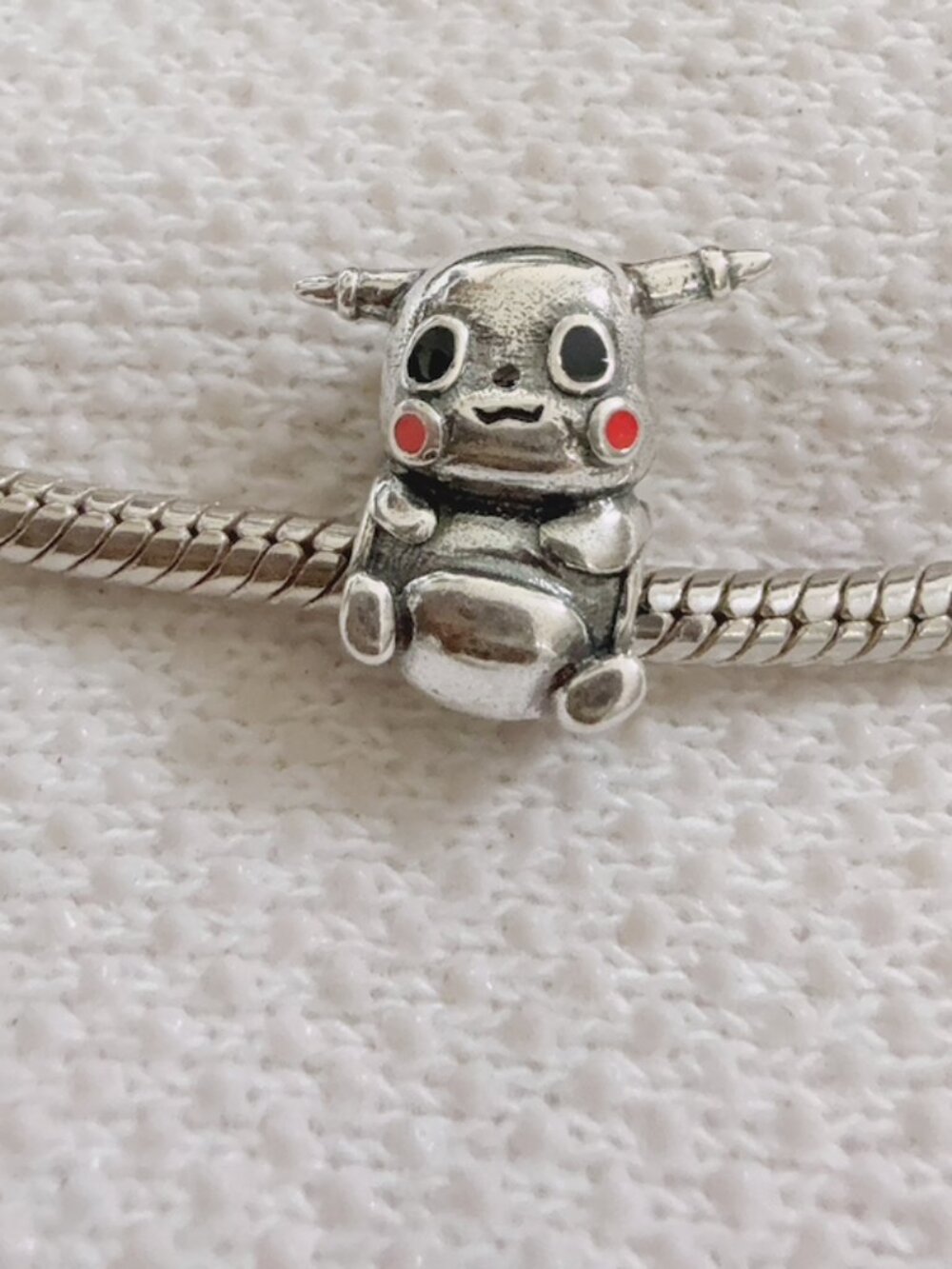 Pikachu Pokémon Charm Silver Charm Fit Pandora Bracelet